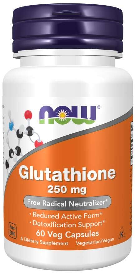 Now Foods Glutathion 250 Mg 60 Kapseln Bei Metasport