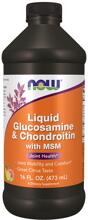 Now Foods Glucosamine & Chondroitin with MSM Liquid, 473 ml Flasche