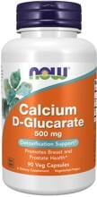 Now Foods Calcium D-Glucarate 500 mg, 90 Kapseln