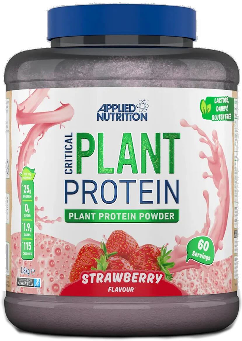 Applied Nutrition Plant Protein, 1800 g Dose, Strawberry