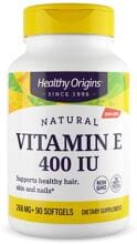 Healthy Origins Natural Vitamin E - 400 IU, Softgels