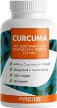ProFuel Curcuma Extrakt, 90 Kapseln