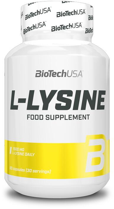 BioTech USA L–Lysine, 90 Kapseln