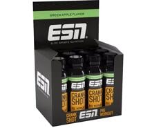 ESN Crank Pre Workout Shot, 12 × 95 ml Fläschchen, Green Apple