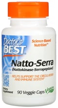 Doctors Best Natto-Serra, 90 Kapseln