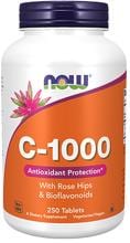 Now Foods C-1000, 250 Tabletten