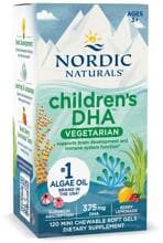 Nordic Naturals Childrens DHA Vegetarian, 120 Softgels, Berry Lemonade