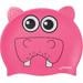 Finis Animal Head Silikon-Kappe, ab 3 Jahre, Hippo Pink