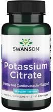 Swanson Potassium Citrate 99 mg, 120 Kapseln