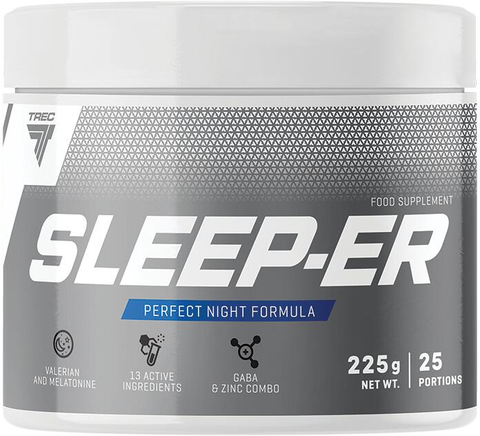 Trec Nutrition Sleep-er - Perfect Night Formula, 225 g Dose, Tropical Orange