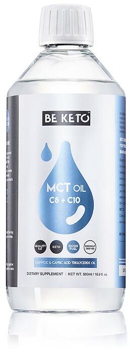 BeKeto MCT Oil Liquid C8 / C10, 500 ml Flasche
