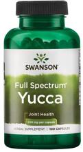 Swanson Full Spectrum Yucca 500 mg, 100 Kapseln