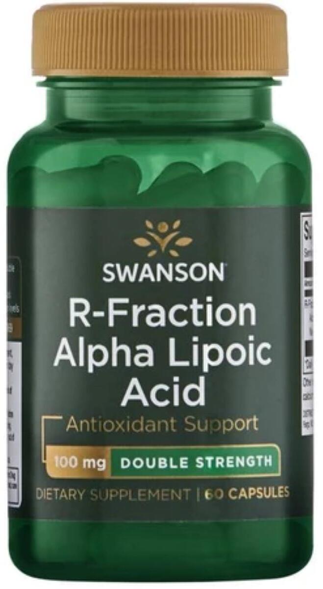 Swanson R-Fraction Alpha Lipoic Acid Double Strength - 100 mg, 60 Kapseln