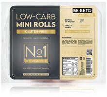 BeKeto Low Carb Mini Rolls, 100 g Packung