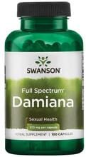 Swanson Full Spectrum Damiana 510 mg, 100 Kapseln