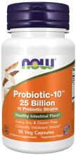 Now Foods Probiotic-10™ 25 Billion, 50 Kapseln
