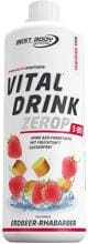 Best Body Nutrition Vital Drink Zerop, 1000 ml Flasche, Erdbeere-Rhabarber