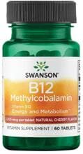 Swanson Vitamin B12 Methylcobalamin 2500 mcg, 60 Tabletten, Cherry