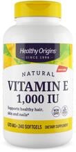 Healthy Origins Vitamin E - 1000 IU, 240 Softgels