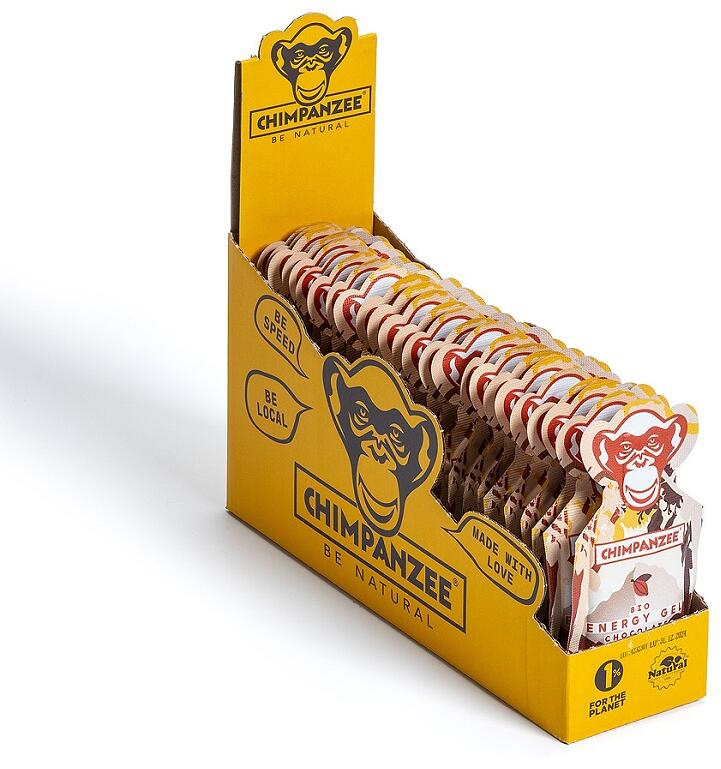 Chimpanzee Energy Gel, 25 x 35 g Gele, Chocolate