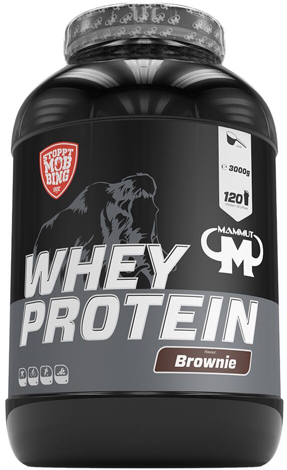 Best Body Mammut Whey Protein, 3000 g Dose, Brownie