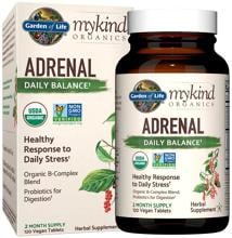 Garden of Life mykind Organics - Adrenal Daily Balance, 120 Tabletten