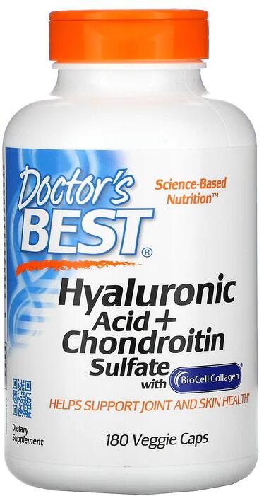 Doctor's Best Hyaluronic Acid + Chondroitin Sulfate bei Metasport