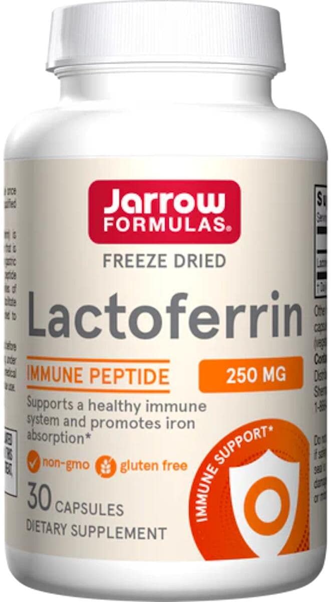 Jarrow Formulas Lactoferrin - 250 mg, 30 Kapseln