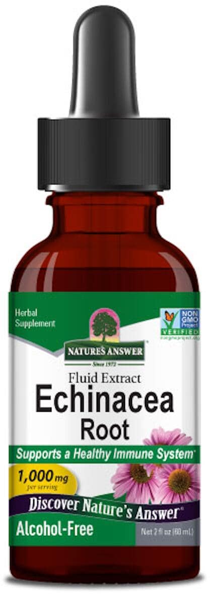 Natures Answer Echinacea Root - 1000 mg, 60 ml Fläschchen