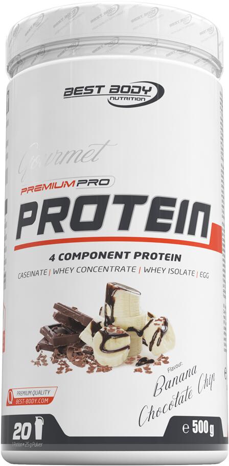 Best Body Nutrition Pro Protein, 500 g Dose, Banana Chocolate Chip