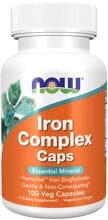 Now Foods Iron Complex - Eisen, 100 Kapseln