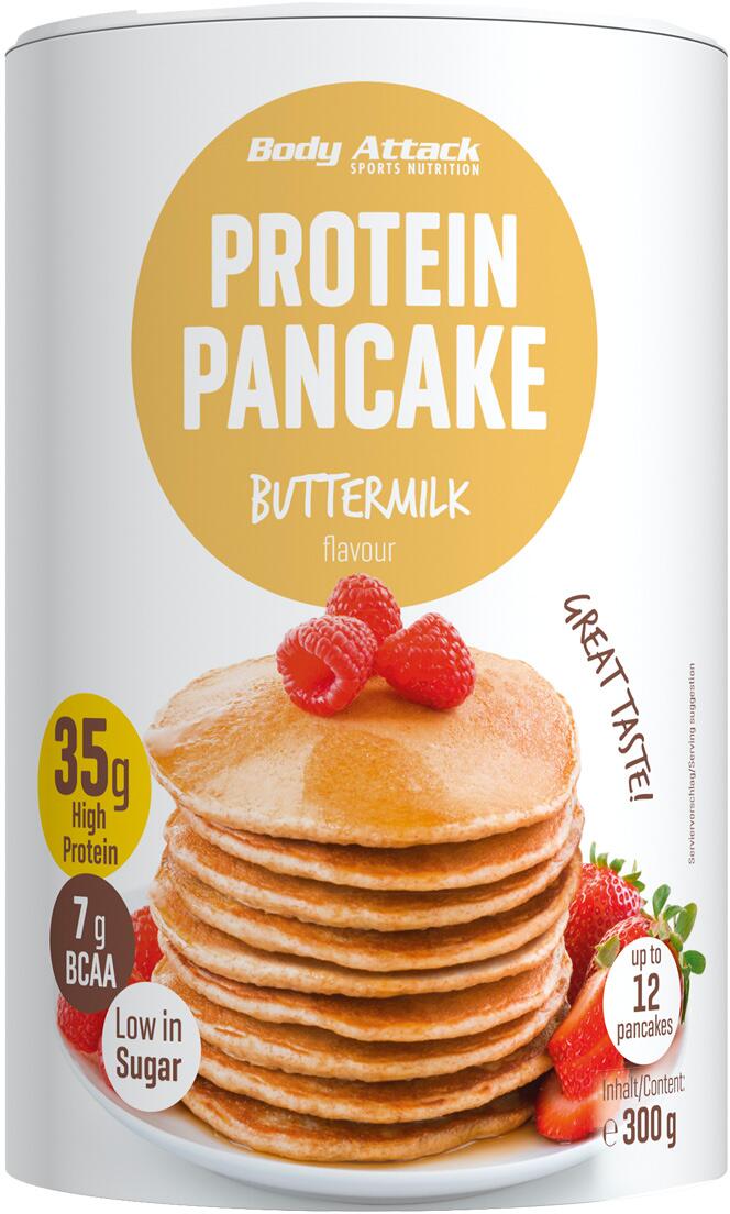 Body Attack Protein Pancake, 300 g Dose, Buttermilk