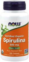 Now Foods Spirulina 500 mg, 100 Tabletten
