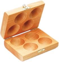TheraBand Holzbox für 4 Handtrainer (nicht für Handtrainer XL geeignet !)