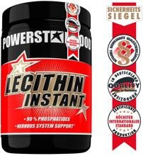 Powerstar Food LECITHIN INSTANT Sojalecithin Pulver + Vitamine, 500 g Dose