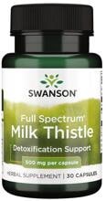 Swanson Full Spectrum Milk Thistle 500 mg, 30 Kapseln