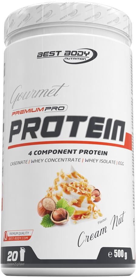 Best Body Nutrition Pro Protein, 500 g Dose, Cream Nut
