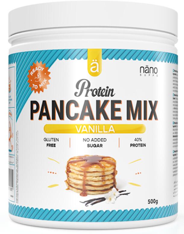 Nanosupps Pancake Mix, 500 g Dose, Vanilla