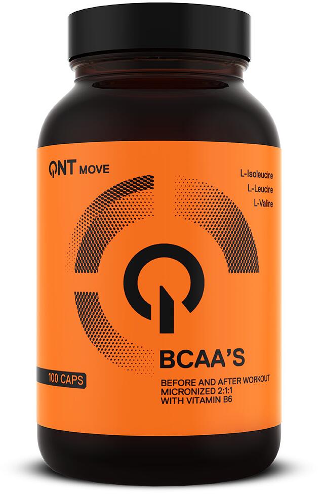 QNT BCAAS + Vitamin B6, 100 Kapseln