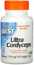Doctors Best Ultra Cordyceps, 60 Kapseln