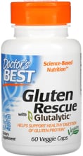 Doctors Best Gluten Rescue with Glutalytic, 60 Kapseln