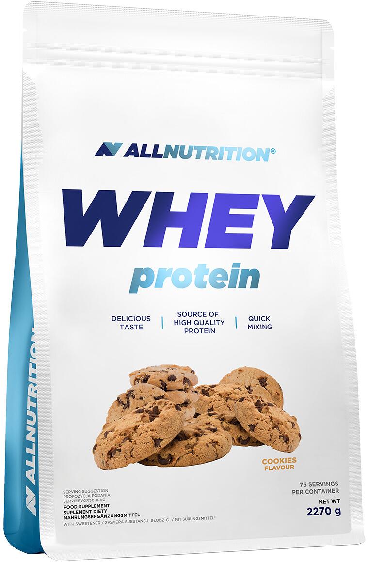 Allnutrition Whey Protein, 2270 g Beutel, Nougat