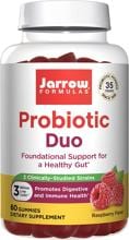 Jarrow Formulas Probiotic Duo, 60 Gummies, Raspberry