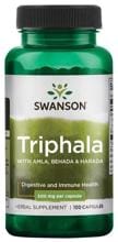 Swanson Triphala with Amla, Behada & Harada 500 mg, 100 Kapseln