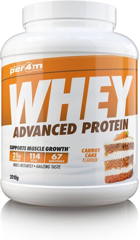 Per4m Whey Advanced Protein, 2010 g Dose, Carrot Cake