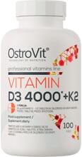 OstroVit Vitamin D3 - 4000 IU + K2, 100 Tabletten