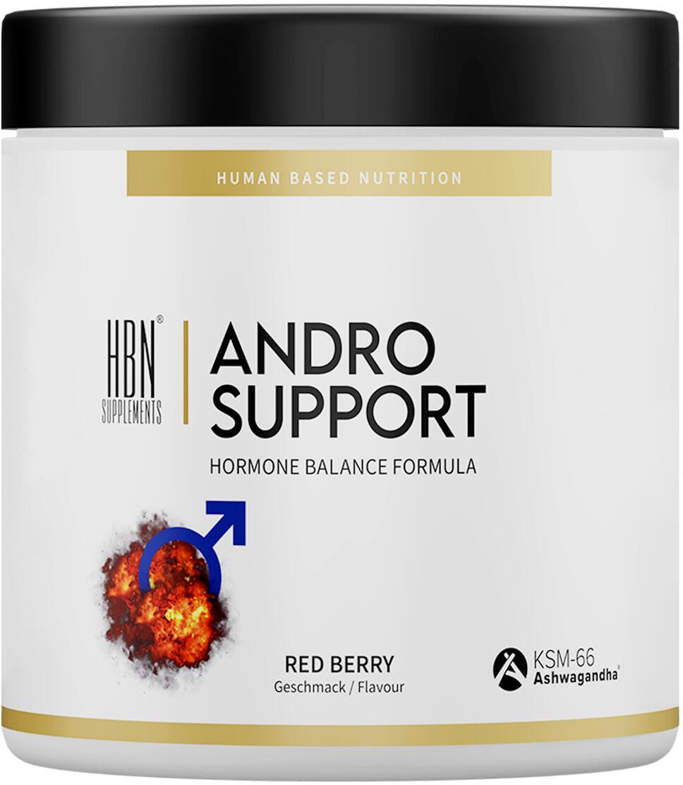 HBN Supplements Andro Support, 360 g Pulver, Red Berry