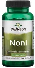 Swanson Noni 500 mg, 60 Kapseln