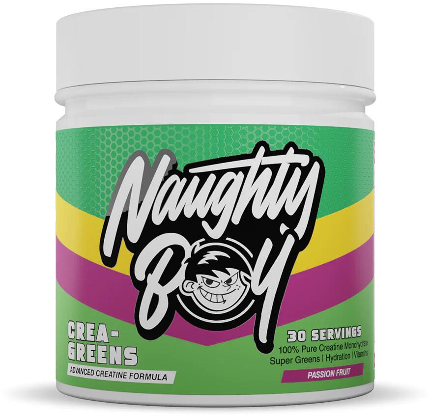 Naughty Boy Crea-Greens, 270 g Dose, Passion Fruit