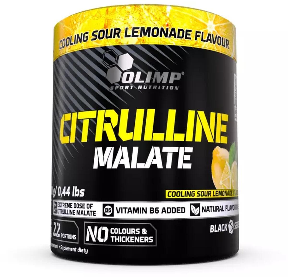Olimp Citrullin Malate, 200 g Dose, Cool Sour Lemonade
